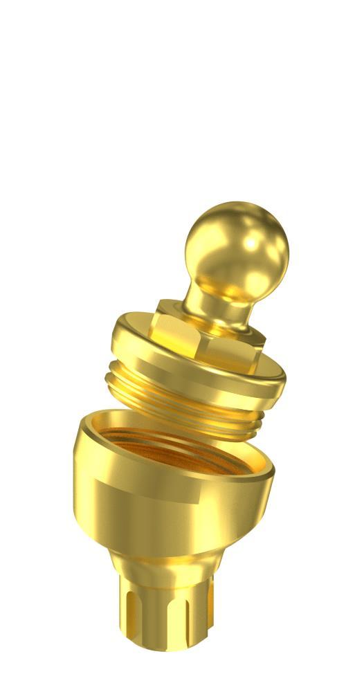 Scandrea, Multi-Compact abutment (MC abutment), angled, with Ball head