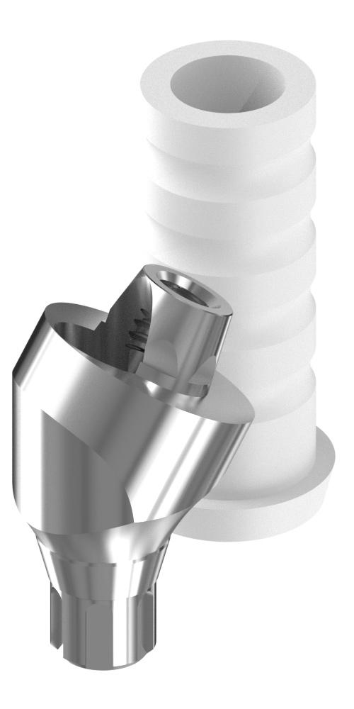Scandrea, Multi-unit abutment, screw retained, angled