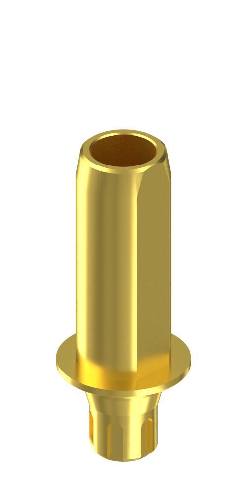 Scandrea, Tube abutment, implant level, positioned