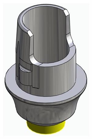 BIONIKA BIOLEVEL, Flexi base, implant level, non-positioned