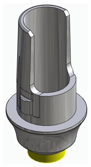 BIONIKA BIOLEVEL, Flexi base, implant level, non-positioned