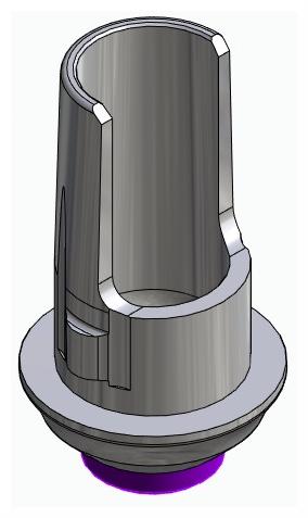 BIONIKA BIOLEVEL, Flexi base, implant level, non-positioned