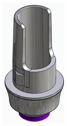 BIONIKA BIOLEVEL, Flexi base, implant level, non-positioned