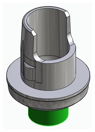 BIONIKA BIOLEVEL, Flexi base, implant level, non-positioned