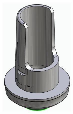 BIONIKA BIOLEVEL, Flexi base, implant level, non-positioned