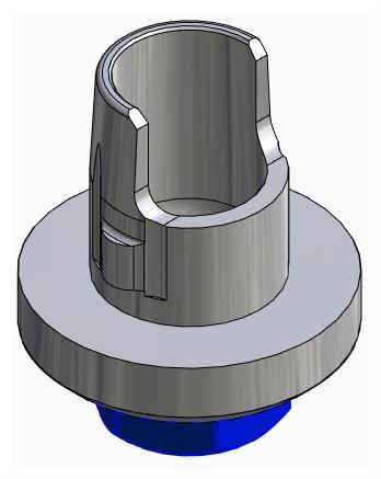 BIONIKA BIOLEVEL, Flexi base, implant level, positioned, type-A
