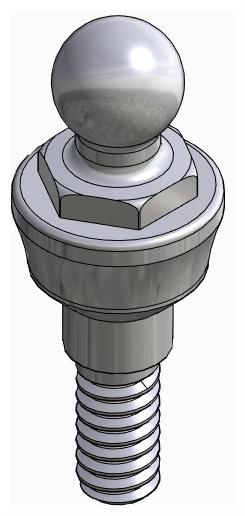 BIONIKA BIOLEVEL, Ball abutment, OC, normal