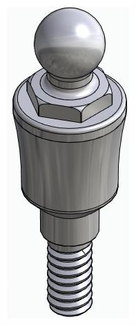 BIONIKA BIOLEVEL, Ball abutment, OC, normal