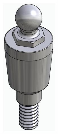 BIONIKA BIOLEVEL, Ball abutment, OC, normal
