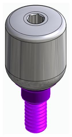 BIONIKA BIOLEVEL, Healing abutment, anatomical