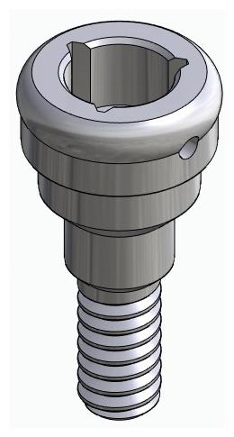 BIONIKA BIOLEVEL, Locator abutment, straight