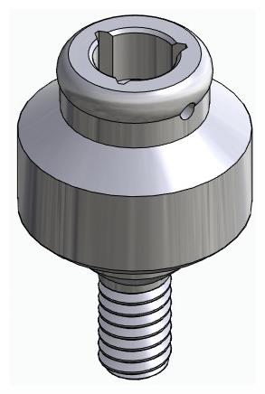 BIONIKA BIOLEVEL, Locator abutment, straight