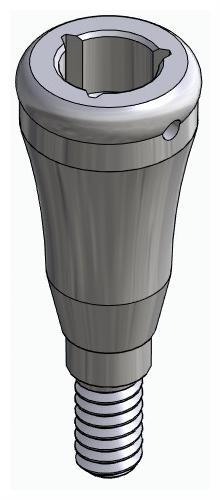 BIONIKA BIOLEVEL, Locator abutment, straight