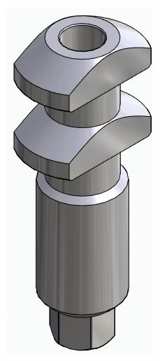 BIONIKA BIOLEVEL, Impression coping for open tray, uniform, positioned