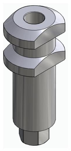 BIONIKA BIOLEVEL, Impression coping for open tray, uniform, positioned