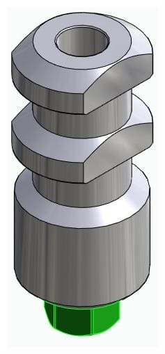 BIONIKA BIOLEVEL, Impression coping for open tray, uniform, positioned