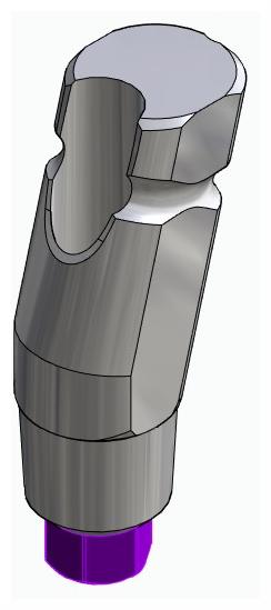 BIONIKA BIOLEVEL, Impression coping for closed tray, angled, type-A