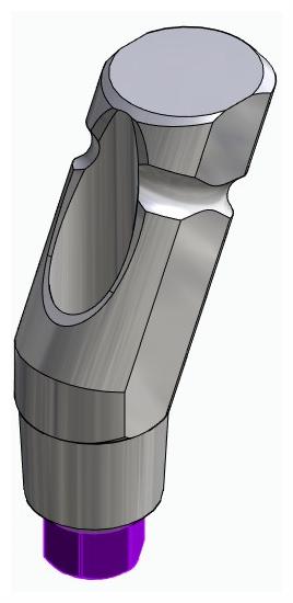 BIONIKA BIOLEVEL, Impression coping for closed tray, angled, type-A