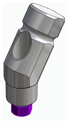BIONIKA BIOLEVEL, Impression coping for closed tray, angled, type-A