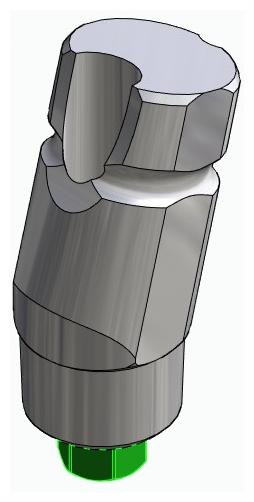 BIONIKA BIOLEVEL, Impression coping for closed tray, angled, type-B