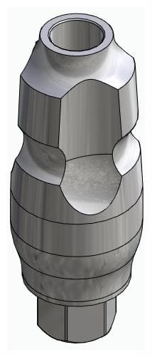 BIONIKA BIOLEVEL, Impression coping for closed tray, uniform, positioned