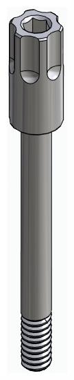 BIONIKA BIOLEVEL, Impression coping screw, open tray, short
