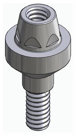 BIONIKA BIOLEVEL, Multi-unit abutment, straight, screwable, narrow, LT2.7