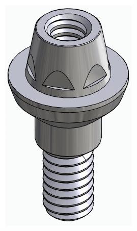 BIONIKA BIOLEVEL, Multi-unit abutment, straight, screwable, narrow, LT2.7