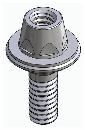BIONIKA BIOLEVEL, Multi-unit abutment, straight, screwable, narrow, LT2.7