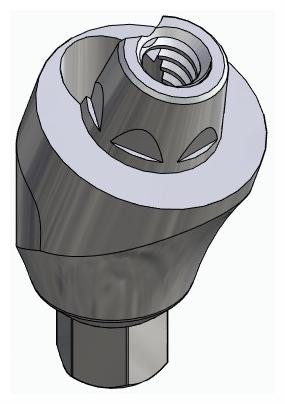 BIONIKA BIOLEVEL, Multi-unit abutment, angled, positioned, narrow, LT2.7, type-A
