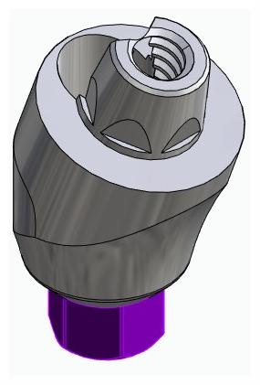BIONIKA BIOLEVEL, Multi-unit abutment, angled, positioned, narrow, LT2.7, type-A