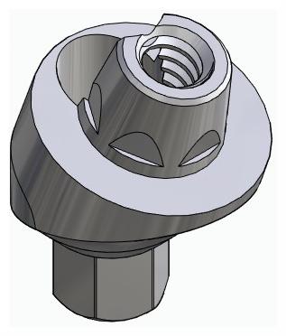 BIONIKA BIOLEVEL, Multi-unit abutment, angled, positioned, narrow, LT2.7, type-B
