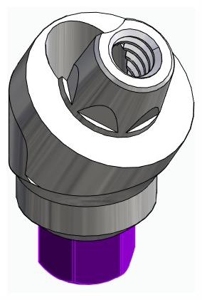 BIONIKA BIOLEVEL, Multi-unit abutment, angled, positioned, narrow, LT2.7, type-B