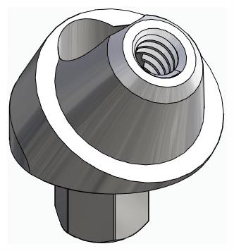 BIONIKA BIOLEVEL, Multi-unit abutment, angled, positioned, wide, LT2, type-A