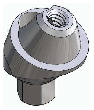 BIONIKA BIOLEVEL, Multi-unit abutment, angled, positioned, wide, LT2, type-A