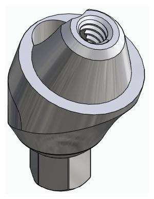 BIONIKA BIOLEVEL, Multi-unit abutment, angled, positioned, wide, LT2, type-A