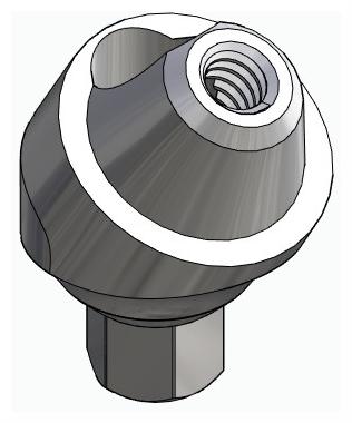 BIONIKA BIOLEVEL, Multi-unit abutment, angled, positioned, wide, LT2, type-A
