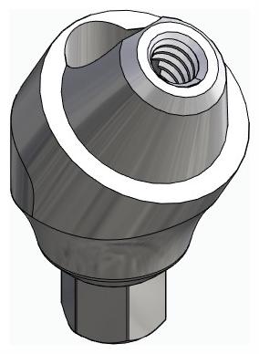 BIONIKA BIOLEVEL, Multi-unit abutment, angled, positioned, wide, LT2, type-A
