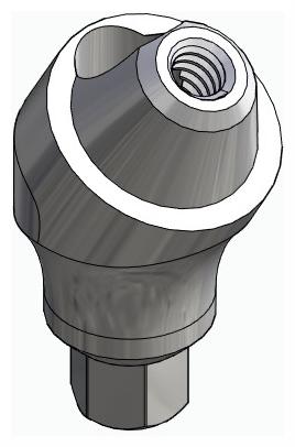 BIONIKA BIOLEVEL, Multi-unit abutment, angled, positioned, wide, LT2, type-A
