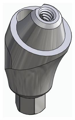 BIONIKA BIOLEVEL, Multi-unit abutment, angled, positioned, wide, LT2, type-A