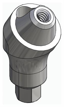 BIONIKA BIOLEVEL, Multi-unit abutment, angled, positioned, wide, LT2, type-A
