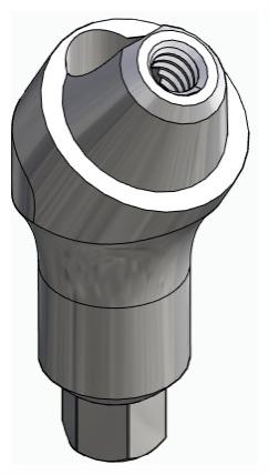 BIONIKA BIOLEVEL, Multi-unit abutment, angled, positioned, wide, LT2, type-A