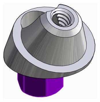 BIONIKA BIOLEVEL, Multi-unit abutment, angled, positioned, wide, LT2, type-A