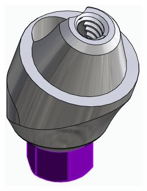 BIONIKA BIOLEVEL, Multi-unit abutment, angled, positioned, wide, LT2, type-A