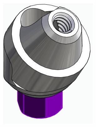 BIONIKA BIOLEVEL, Multi-unit abutment, angled, positioned, wide, LT2, type-A