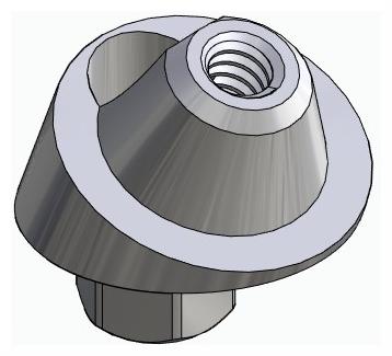 BIONIKA BIOLEVEL, Multi-unit abutment, angled, positioned, wide, LT2, type-A