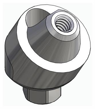 BIONIKA BIOLEVEL, Multi-unit abutment, angled, positioned, wide, LT2, type-A