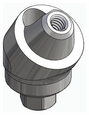 BIONIKA BIOLEVEL, Multi-unit abutment, angled, positioned, wide, LT2, type-A