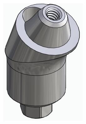 BIONIKA BIOLEVEL, Multi-unit abutment, angled, positioned, wide, LT2, type-A