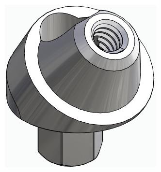 BIONIKA BIOLEVEL, Multi-unit abutment, angled, positioned, wide, LT2, type-B